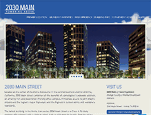 Tablet Screenshot of 2030mainstreet.com